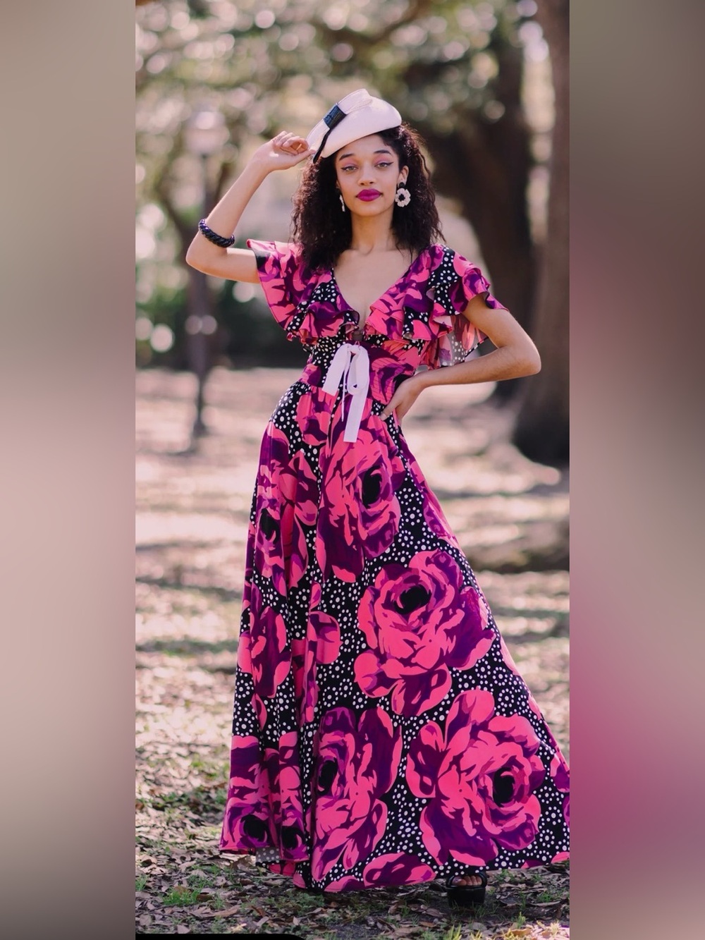 Trashy Diva by Candice Gwinn Women’s Maxi Dress – Size 10